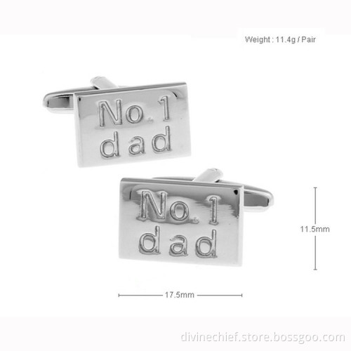 2016 Top Selling High Quality Suit Shirt Cufflinks For Father's Day Gift
